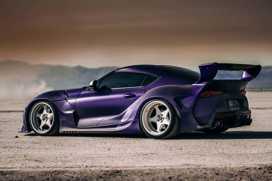  Toyota GR Supra Wide Body by Pandem 2020 года  (фото 4 из 6)